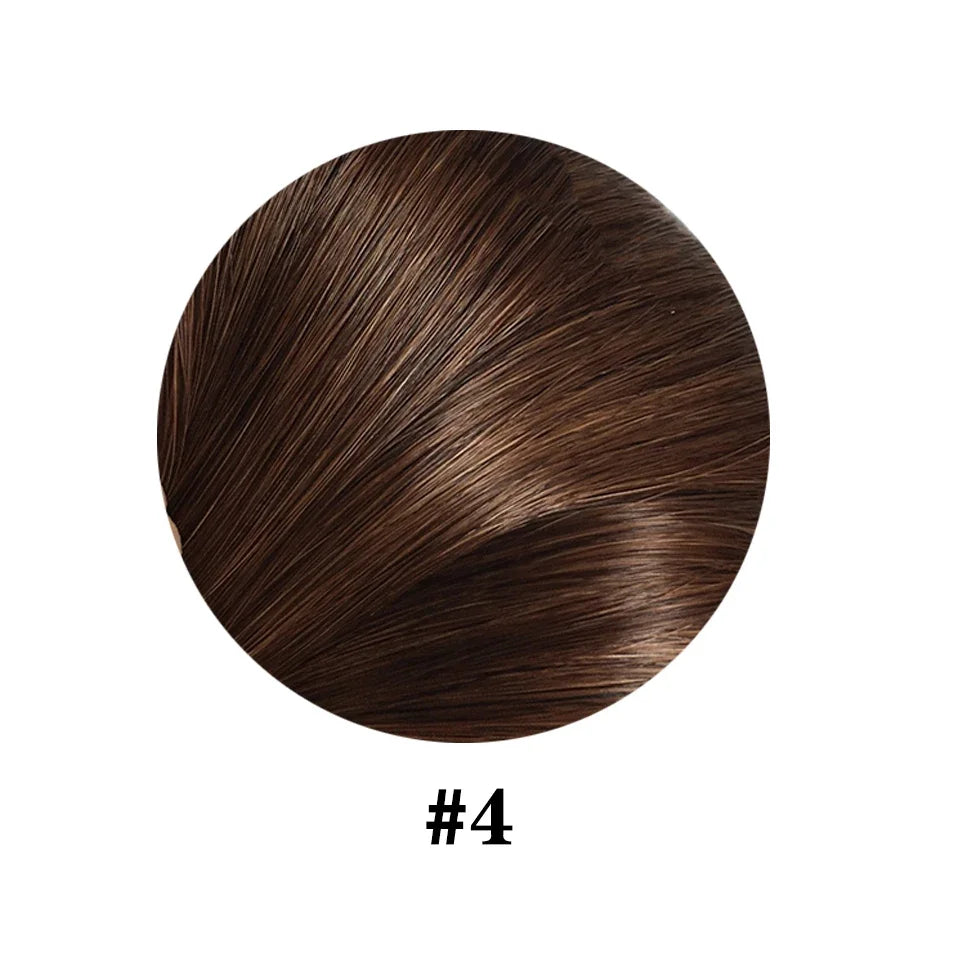 One Piece Clip in Hair Extensions Straight 5 Clip 100% Human Hair Extension Clip in Human Hair 3/4 Full Head Straight Remy Human