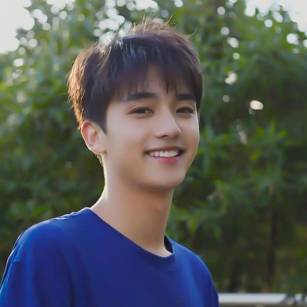 New Men Hairpiece Stylish Men Wig Natural-looking Men's Synthetic Hair Wig for Spots Gray Hair Coverage Short Straight Hairpiece