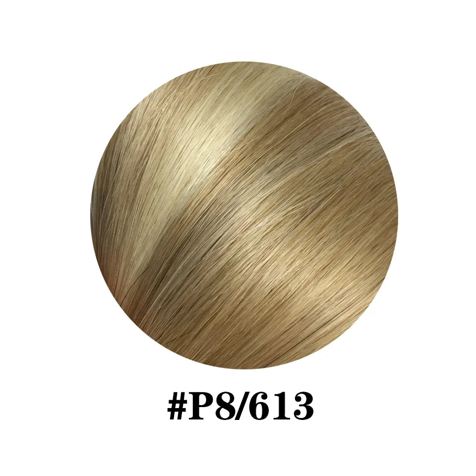 One Piece Clip in Hair Extensions Straight 5 Clip 100% Human Hair Extension Clip in Human Hair 3/4 Full Head Straight Remy Human